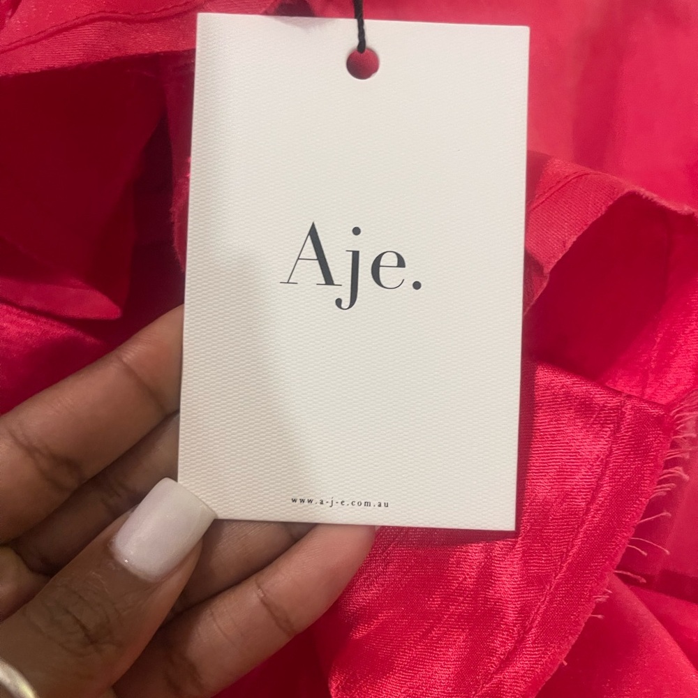 AJE Adelia Ruffle Midi Dress - Picture 4 of 6